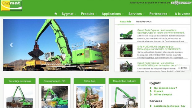 Sygmat met en ligne son nouveau site web