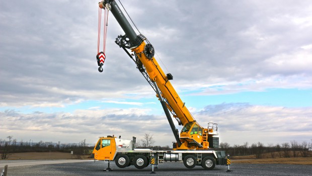Grove brings out the truck-crane TMS9000-2