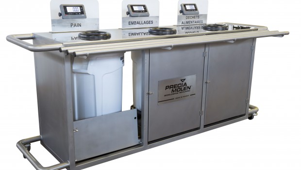 Tri et pesée automatique des biodéchets chez Precia Molen