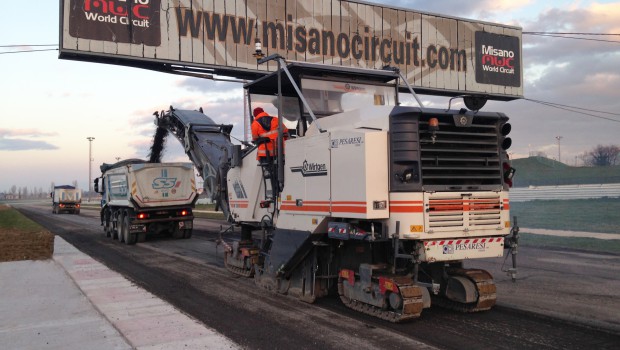 En Italie, Wirtgen met les gaz