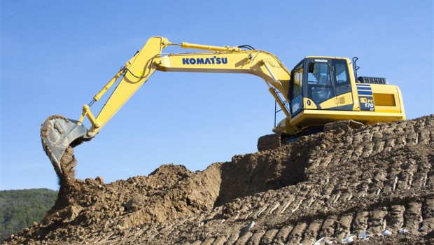 Nouvelle pelle hydraulique chez Komatsu