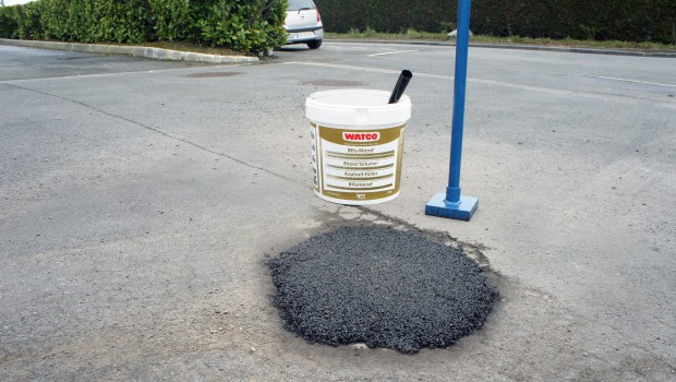 Watco : un enrobé à froid répare les sols abîmés