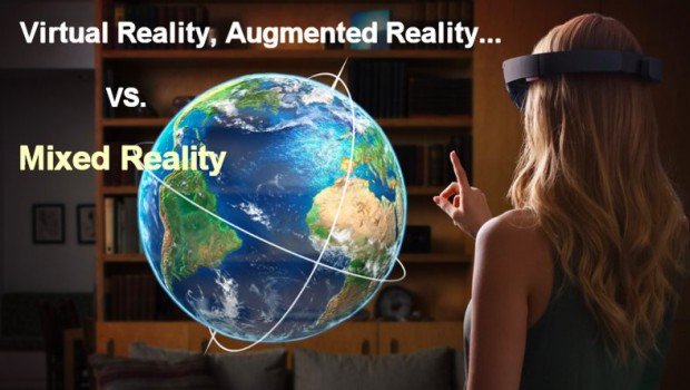 Virtual Reality & Augmented Reality vs. Mixed Reality