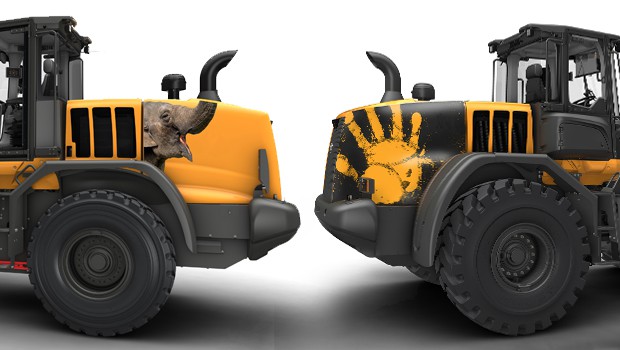 Chargeuses Case Série G customisées