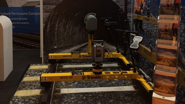 Trimble Railway mesure les gabarits des voies