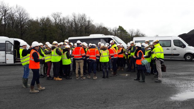 Le chantier de l'A10 inspire les étudiants de l'ESITC Cachan