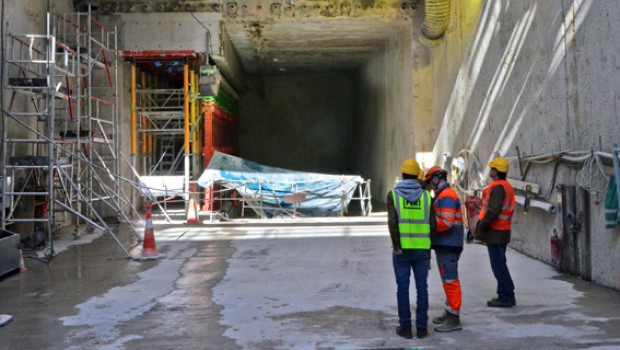 Prolongement de la ligne 14 : un système inédit de coffrage de dalle