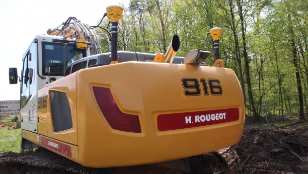 Rougeot TP choisit le guidage GPS de Sitech pour l'élargissement de l'A6