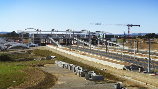 La gare Montpellier Sud de France sera livrée en août prochain
