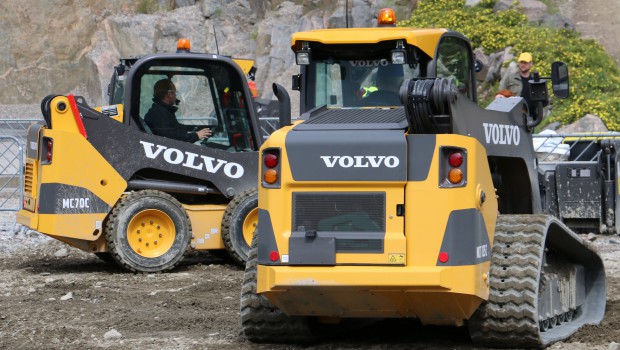 Volvo CE : +30 % au 1T2017