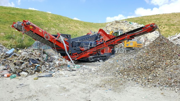 Un scalpeur Terex Finlay 883+ chez Médibail