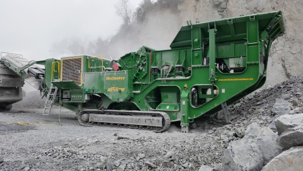 McCloskey fait évoluer son concasseur à percussions I54 V3