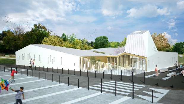 Le dojo d'Orgemont sort de terre