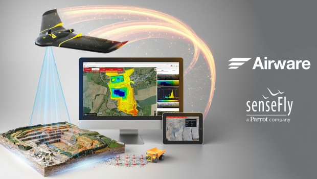 Airware et SenseFly entament un ballet aérien