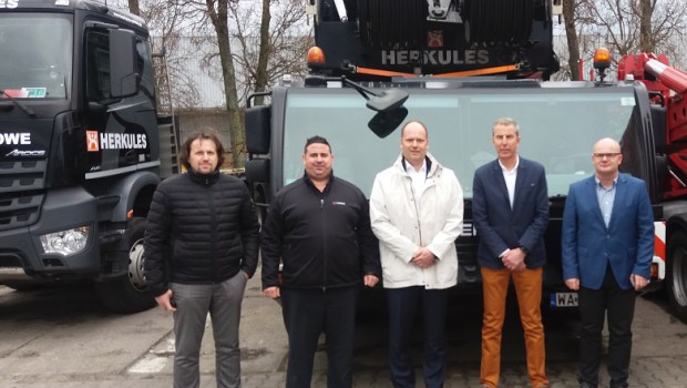 Pologne : Herkules acquiert 15 grues Terex
