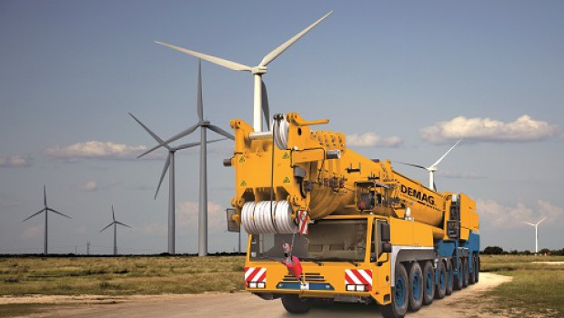 Terex delivers a new all terrain crane in Belgium