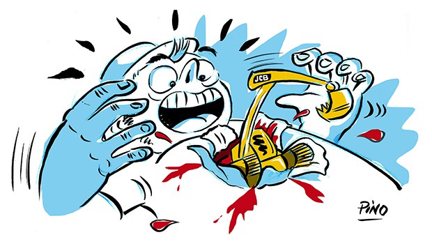 LA VIGNETTE DE LA SEMAINE - Alien VS JCB !