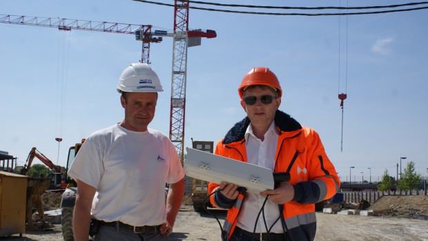 Avec la technologie drone 3D, les grues ont plus d'un tour dans leur sac