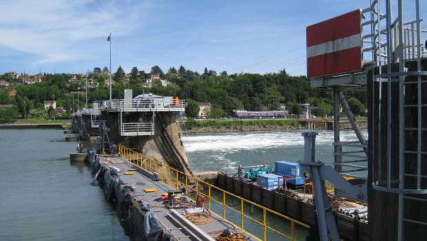 Le barrage de Couzon au Mont d'Or entre en rénovation