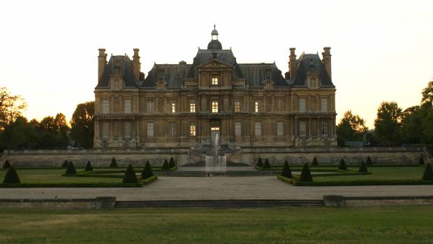 Le château de Maisons-Laffitte en rénovation