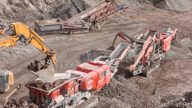 Terex Finlay fait le show à Edimbourg