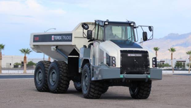 Terex Trucks : le dernier tombereau en exclu à Steinexpo