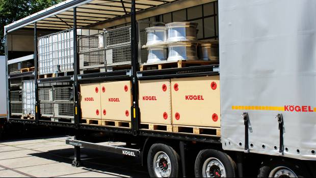 Kögel augmente la capacité de ses semi-remorques à ridelles