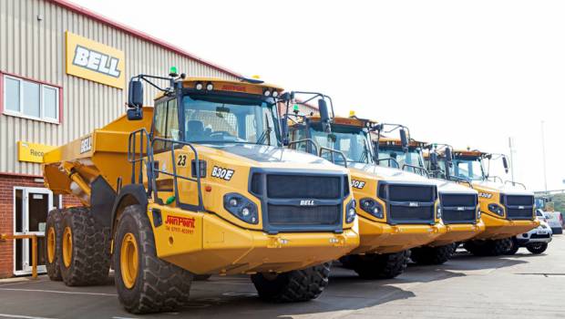 25 tombereaux BELL pour le loueur JointPoint