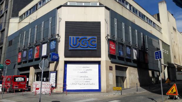 Le cinéma UGC de Nancy en reconstruction
