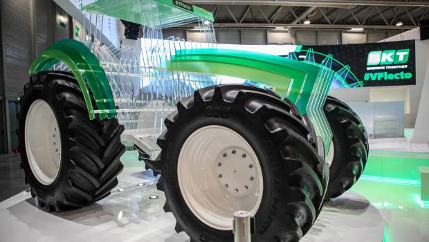 BKT : nouveaux pneus en exclusivité à Agritechnica