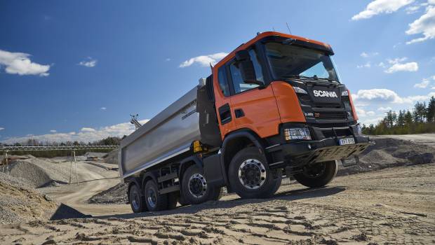 Nouvelle gamme de camions de chantier chez Scania