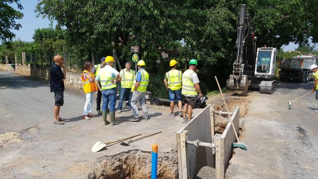 La fonte et l'eau font bon ménage à Lisle-sur-Tarn