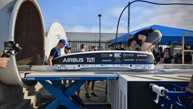 Hyperloop : un projet étudiant atteint 324 km/h