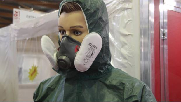 Demi-masque, double filtre