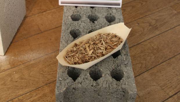 Alkern lance un bloc bio-sourcé, porteur et isolant