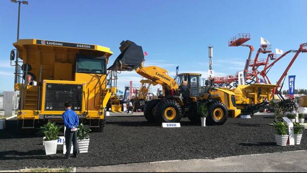 Liugong fait le show au BICES 2017