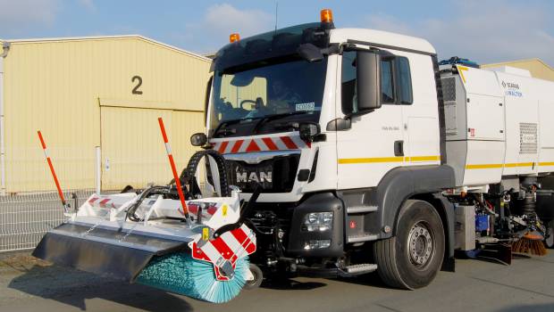 Balai Rabaud pour balayeuses de chantier