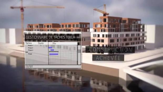Un logiciel Tekla 3D BIM pour les constructions en béton