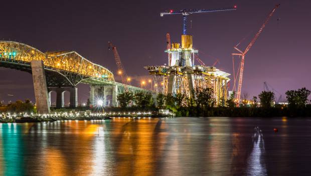 À Montréal, le pont de Champlain laisse place à un ouvrage neuf