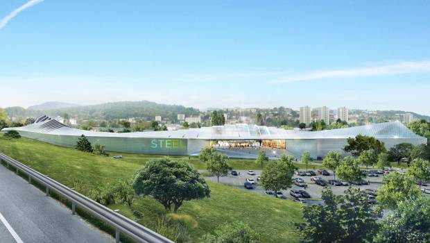 Saint-Etienne accueille le centre commercial Steel