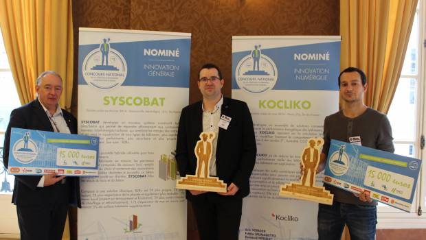 Construction durable : deux start-ups récompensées