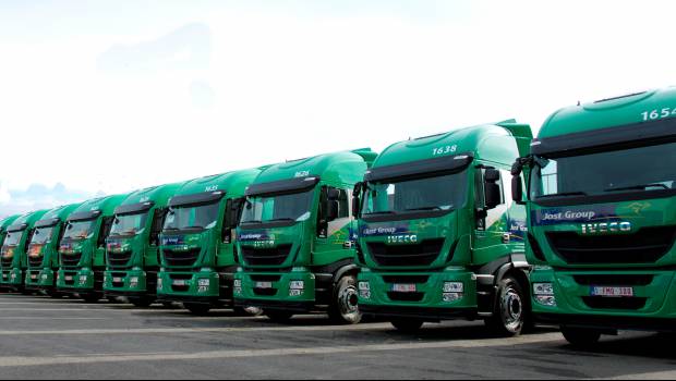 Jost Group acquiert 500 camions Stralis au GNL