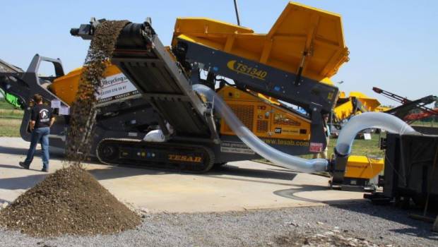 Nettoyage des granulats recyclés: Screenpod arrive en France