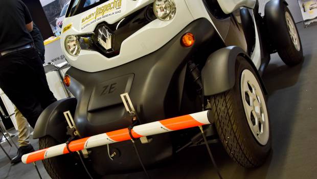Un Twizy renifleur de gaz