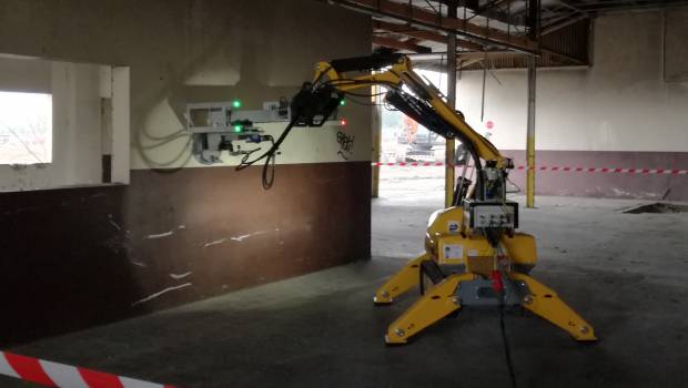 Un robot intelligent de désamiantage