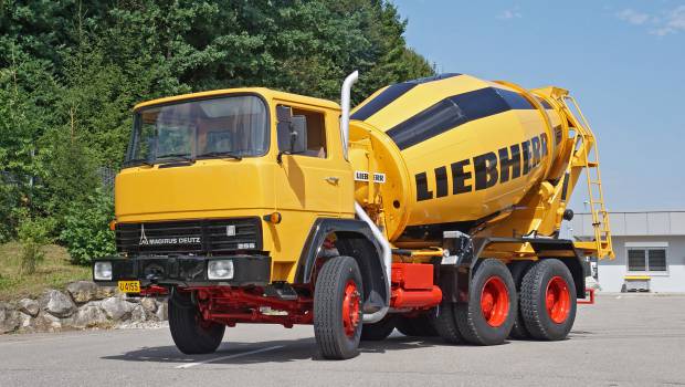 Liebherr : 50 ans de bétonnières portées