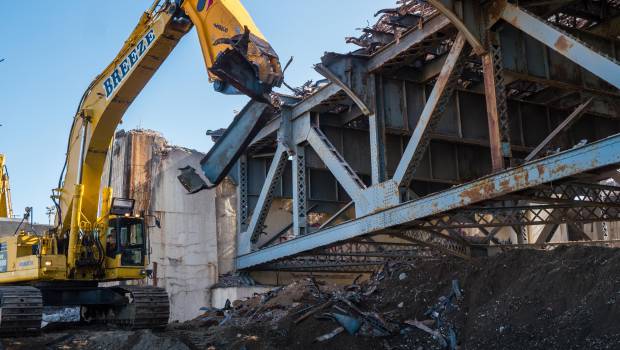 New York : Indeco découpe le Kosciuszko Bridge