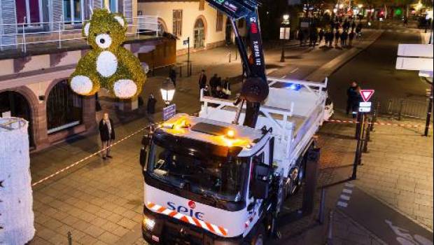 Une grue auxiliaire électrique pour Strasbourg