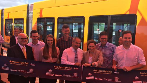 Le tramway australien de Gold Coast est sur les rails !