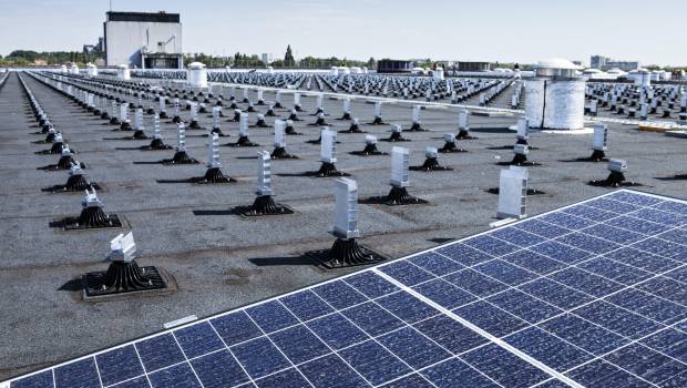 Eau de Paris accueille le plus grand toit solaire d’Ile-de-France